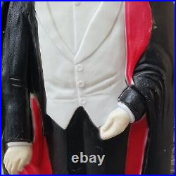 1998 BELA LUGOSI Dracula Halloween Blow Mold Union Products Yard Decoration 42