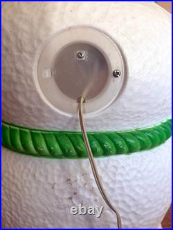 1999 Grand Venture Blow Mold Snowman Lighted Original Wiring Tested Works