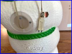 1999 Grand Venture Blow Mold Snowman Lighted Original Wiring Tested Works
