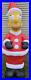 2002 Gemmy Airblown Inflatable Homer Simpson Santa 8′ Tall Recoated for Parts