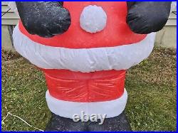 2002 Gemmy Airblown Inflatable Homer Simpson Santa 8' Tall Recoated for Parts