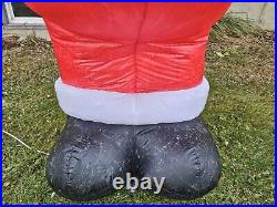 2002 Gemmy Airblown Inflatable Homer Simpson Santa 8' Tall Recoated for Parts