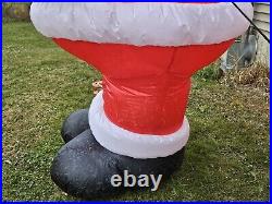 2002 Gemmy Airblown Inflatable Homer Simpson Santa 8' Tall Recoated for Parts