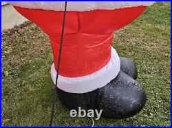 2002 Gemmy Airblown Inflatable Homer Simpson Santa 8' Tall Recoated for Parts