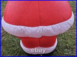 2002 Gemmy Airblown Inflatable Homer Simpson Santa 8' Tall Recoated for Parts