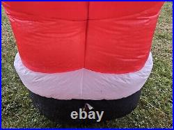 2002 Gemmy Airblown Inflatable Homer Simpson Santa 8' Tall Recoated for Parts
