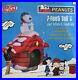 2004 Gemmy 7′ Peanuts Snoopy Red Baron Lighted Christmas Inflatable Airblown-NEW