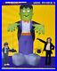 2004 Gemmy 8ft Frankenstein Halloween Inflatable Rare Orange Tuxedo Variation