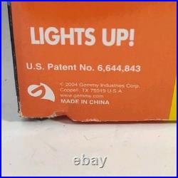 2004 Gemmy Homer Simpson Skeleton Lighted Halloween Airblown Inflatable (Read)
