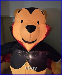 2004 RETIRED Gemmy Disney Winnie The Pooh Airblown Halloween Lighted Inflatable