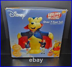 2004 RETIRED Gemmy Disney Winnie The Pooh Airblown Halloween Lighted Inflatable