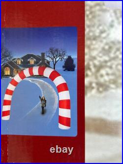 2006 GEMMY 15' Colossal Candy Cane ARCHWAY Lighted Christmas inflatable Airblown