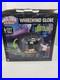 2006 Gemmy Halloween 6ft Whirlwind Globe Airblown Inflatable Skulls Grim Reaper