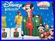 2007 Gemmy 6′ Animated Mickey & Minnie LIGHTED Christmas Inflatable Airblown