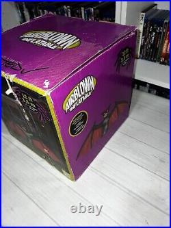 2015 Gemmy Airblown Inflatable 12 Feet Wide Vampire Bat Light Up Animated Head