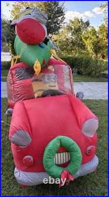 2016 Gemmy 8' Minions In Car withChristmas Tree Lighted Airblown Inflatable 2016 Gemmy 8' Minions In Car withChristmas Tree Lighted Airblown Inflatable