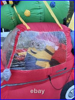 2016 Gemmy 8' Minions In Car withChristmas Tree Lighted Airblown Inflatable 2016 Gemmy 8' Minions In Car withChristmas Tree Lighted Airblown Inflatable