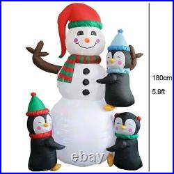 2023 New 7.5FT Santa Claus Inflatable Outdoor Decoration Large