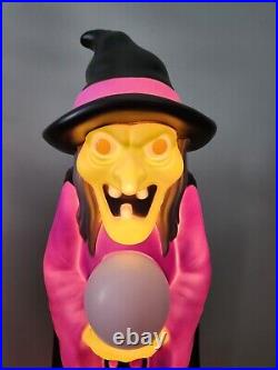 2024 Cracker Barrel 36 Witch Halloween Lighted Blow Mold, New With Tags And Box