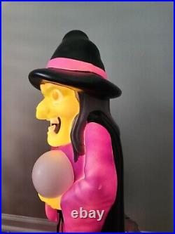 2024 Cracker Barrel 36 Witch Halloween Lighted Blow Mold, New With Tags And Box