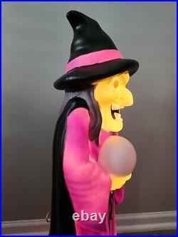 2024 Cracker Barrel 36 Witch Halloween Lighted Blow Mold, New With Tags And Box