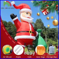 20FT/26FT/33FT/40FT Giant Inflatable Santa Claus Xmas Snowman Holiday Decor