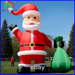 20FT/26FT/33FT/40FT Giant Inflatable Santa Claus Xmas Snowman Holiday Decor