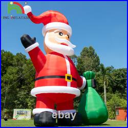20FT/26FT/33FT/40FT Giant Inflatable Santa Claus Xmas Snowman Holiday Decor