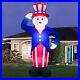 20′ COLOSSAL UNCLE SAM Airblown Lighted Yard Inflatable