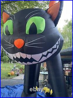 20 FOOT Animated Lighted 20 Ft Tall Black Cat, Nearly New, Excellent