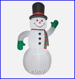 20' T COLOSSAL SNOWMAN With TOP HAT CHRISTMAS INFLATABLE BY GEMMY NIB