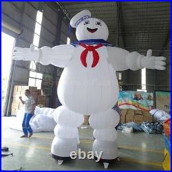 26Ft Waterproof Inflatable Halloween Mascot Stay Marshmallow Man Ghost Master