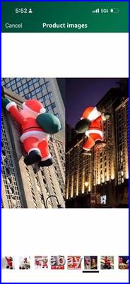 26 Foot Inflatable Climbing Santa Claus