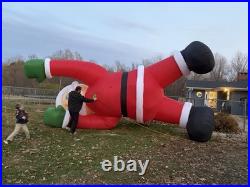 26 Foot Inflatable Climbing Santa Claus
