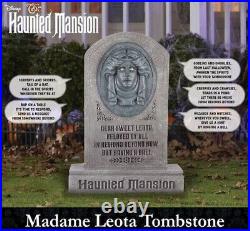 2.5' Disney's Haunted Mansion Talking Madame Leota Tombstone