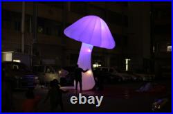2m-5m Giant Inflatable Mushroom Decorations for Theme Park Stage Party Events