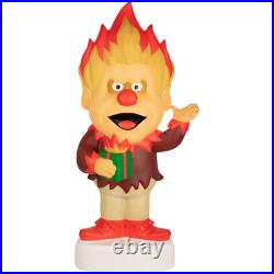 32 Heat Miser & Snow Miser LED Lighted Blow Mold Outdoor Christmas Decor Gemmy