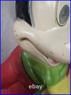 33 1/2 DISNEY-Mickey and Minnie Mouse Blow Molds Christmas Santas Best- Vintage