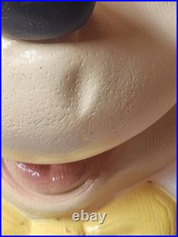 33 1/2 DISNEY-Mickey and Minnie Mouse Blow Molds Christmas Santas Best- Vintage