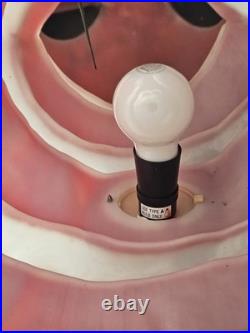 33 1/2 DISNEY-Mickey and Minnie Mouse Blow Molds Christmas Santas Best- Vintage