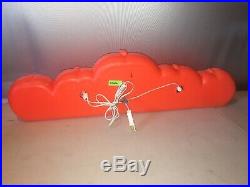33 HAPPY HALLOWEEN BLOW MOLD PUMPKINS with DUAL LIGHT, DON FEATHERSTON 1996