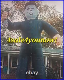 35' Foot Michael Myers Inflatable Halloween 1978 With Led Lights One Of A Kind