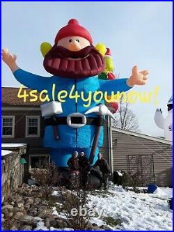 35' Foot Yukon Cornelius Custom Made Christmas Inflatable Rudolph New