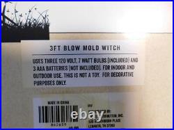 36 Halloween WITCH Blow Mold 2024 Cracker Barrel SHIPS TODAY Hard to Find