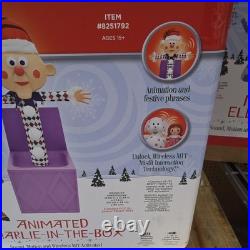 3 Ft Animated Charlie In A Box From Rudolph The Red Nosed Reindeer Outdoor Decor