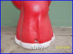 40 Rare Empire Old World Father Time Santa Blow Mold WORKS