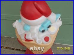 40 Rare Empire Old World Father Time Santa Blow Mold WORKS