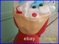 40 Rare Empire Old World Father Time Santa Blow Mold WORKS