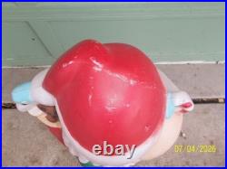 40 Rare Empire Old World Father Time Santa Blow Mold WORKS