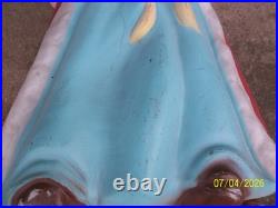 40 Rare Empire Old World Father Time Santa Blow Mold WORKS